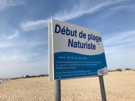 Chambres D'Hotes Naturiste, Village Naturiste Cap D'Agde, Draps, Serviette, Cafe, Menage Inclus En Fin De Sejour Exterior foto